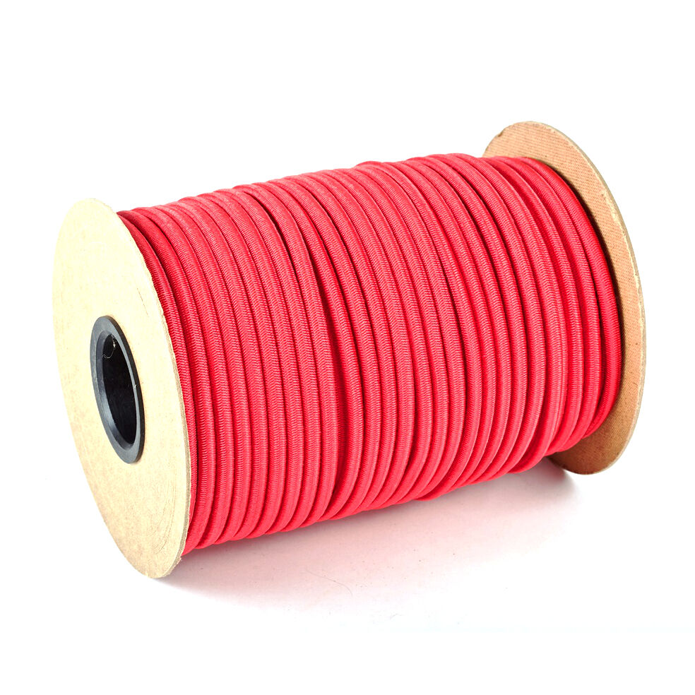 10mm Heavy Duty Elastic Bungee Shock Cord for Secure Tie-Downs
