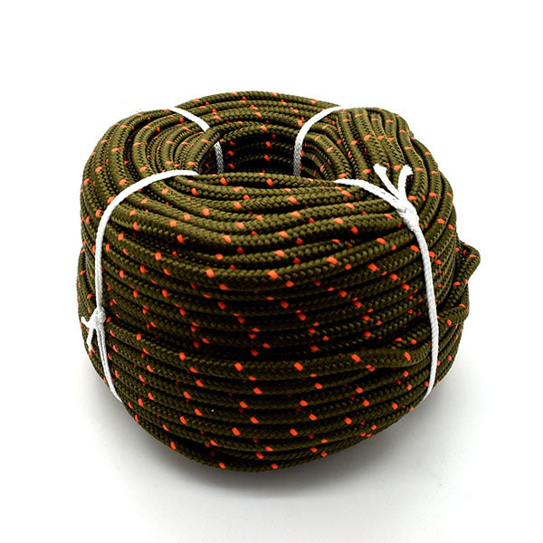 300m Durable Camouflage Polypropylene Rope - Strong Braided Cord
