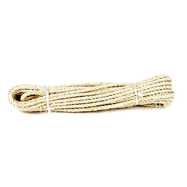 50m Heavy Duty Natural Sisal Rope for Strong and Reliable Tying