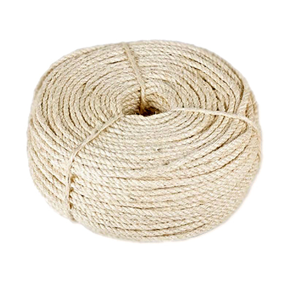 Natural Sisal Rope for Cat Scratching Posts & Pet Toys