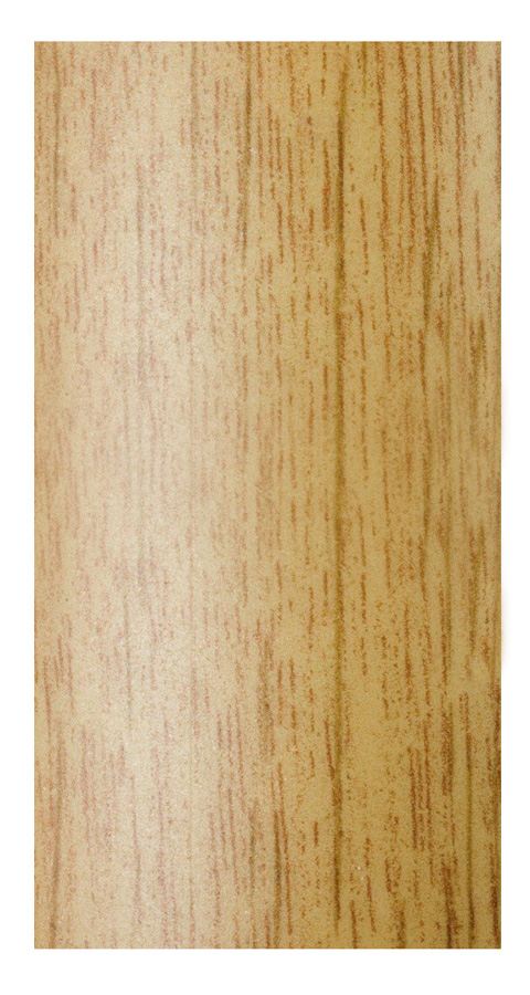 2mm Thick Aluminium Wood Effect Threshold Trim - Door Floor Edge Bar