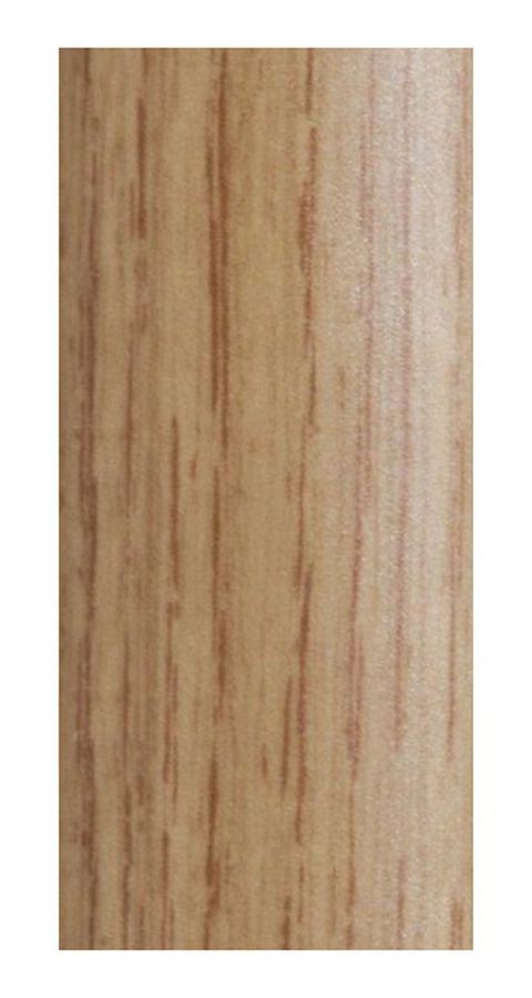 2mm Thick Aluminium Wood Effect Threshold Trim - Door Floor Edge Bar