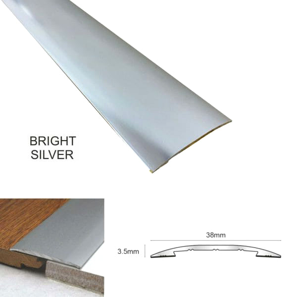 Self Adhesive 38mm Euro Cover Strip Threshold Floor Trim