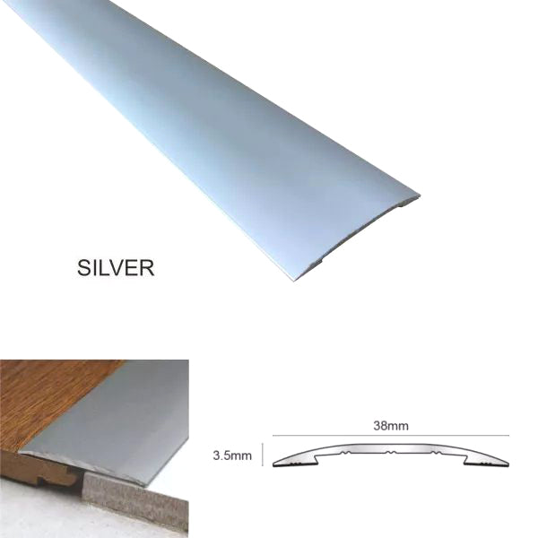 Self Adhesive 38mm Euro Cover Strip Threshold Floor Trim