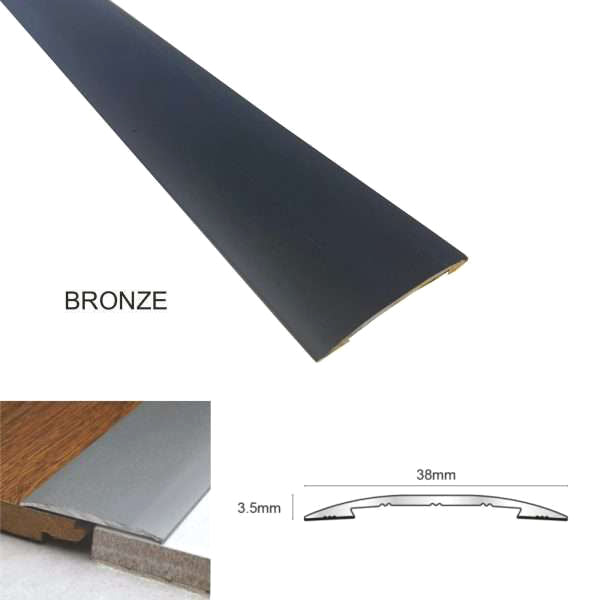 Self Adhesive 38mm Euro Cover Strip Threshold Floor Trim