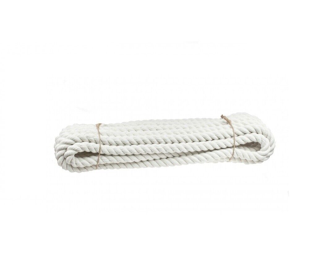 3m Natural White Cotton Sash Cord Twine – Strong & Durable