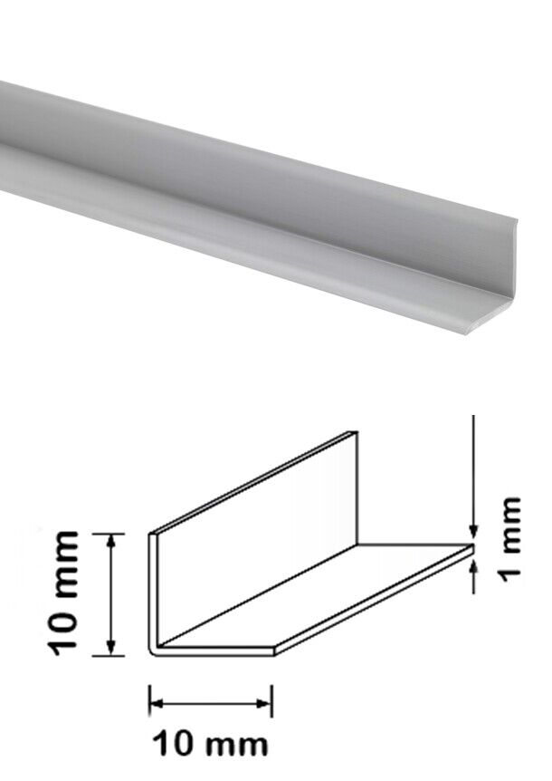 5m Self Adhesive Flexible PVC Plastic 90° Corner Angles Trim
