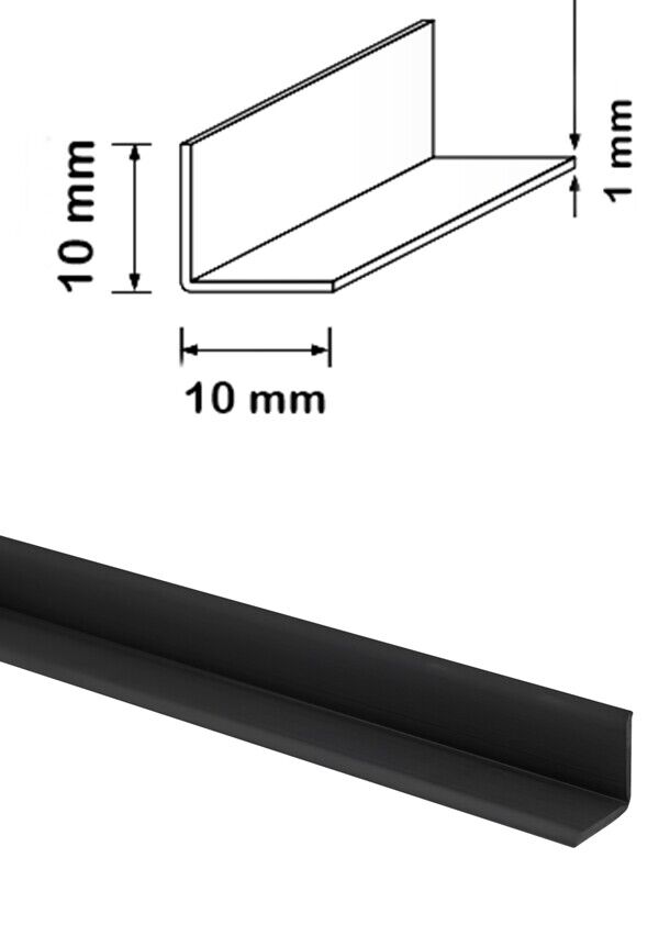 5 Meter Flexible Self-adhesive Plastic Pvc 90-degree Angle Corner Trim