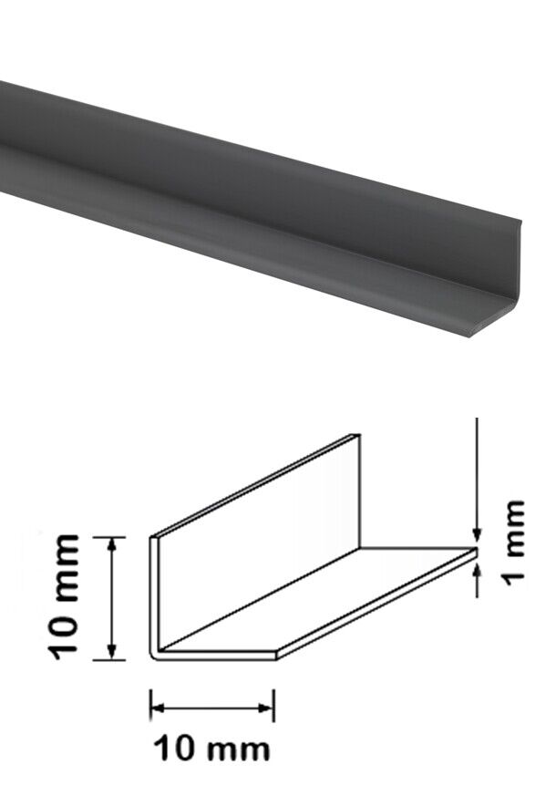 5 Meter Flexible Self-adhesive Plastic Pvc 90-degree Angle Corner Trim