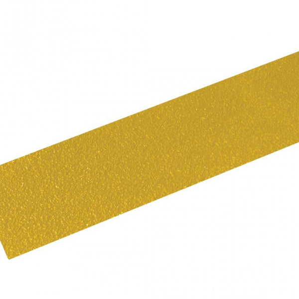 Yellow Non-slip Decking Strips - Medium Grit, 90mm