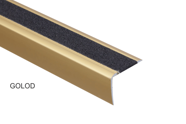 Enhanced Safety With Aluminium Stair Nosing Edge Featuring Anti-slip Tape