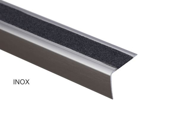 Enhanced Safety With Aluminium Stair Nosing Edge Featuring Anti-slip Tape