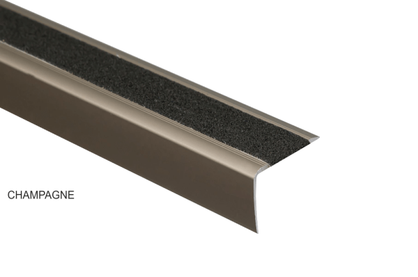 Enhanced Safety With Aluminium Stair Nosing Edge Featuring Anti-slip Tape