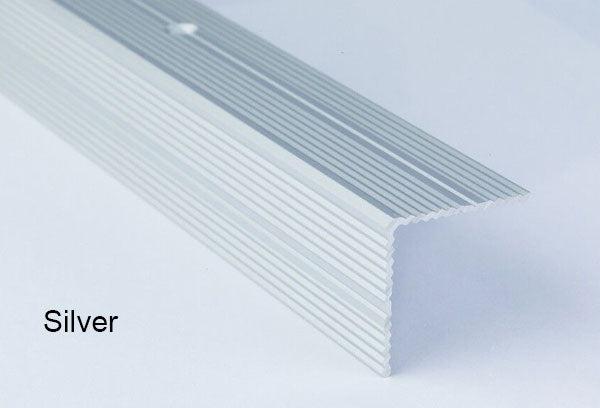 Enhanced Safety Anodised Aluminium Anti-slip Stair Edge Nosing Trim