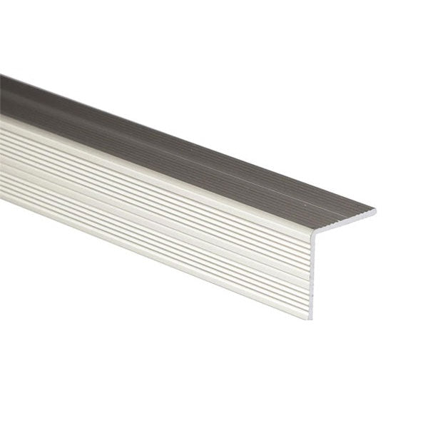 Self-Adhesive Anodised Aluminium Anti-Slip Stair Nosing Edge Trim