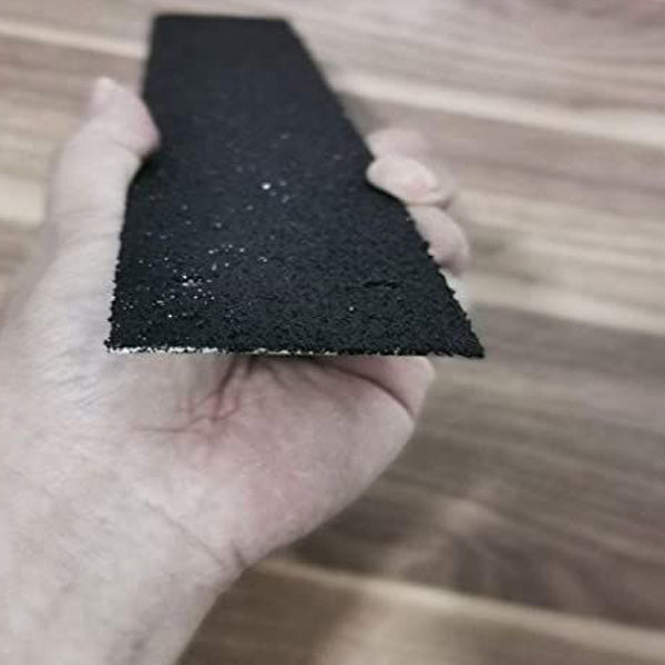 Black Anti-slip Decking Strip 90mm Medium Grit for Wooden Decks