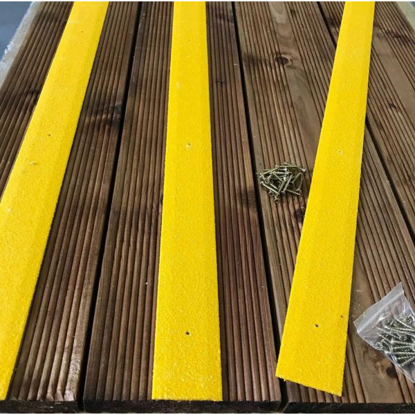 Enhance Safety With Anti-slip Heavy Duty Grp Decking Strips - 50mm Width