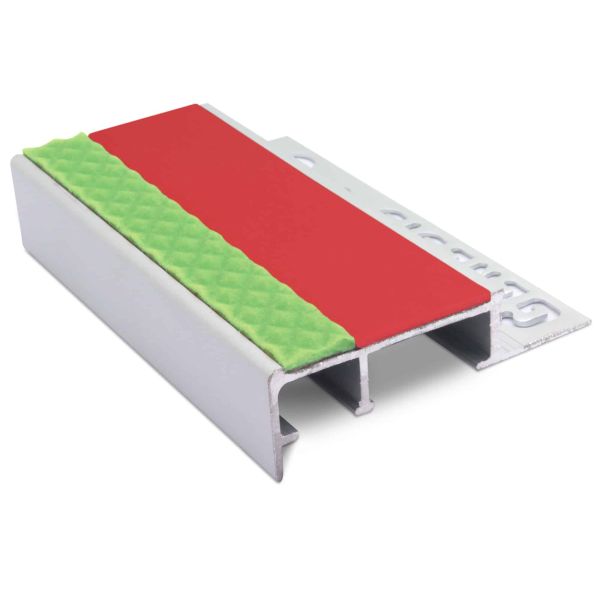 Slimline Commercial Non-slip Stair Nosing for Ceramic Tiles