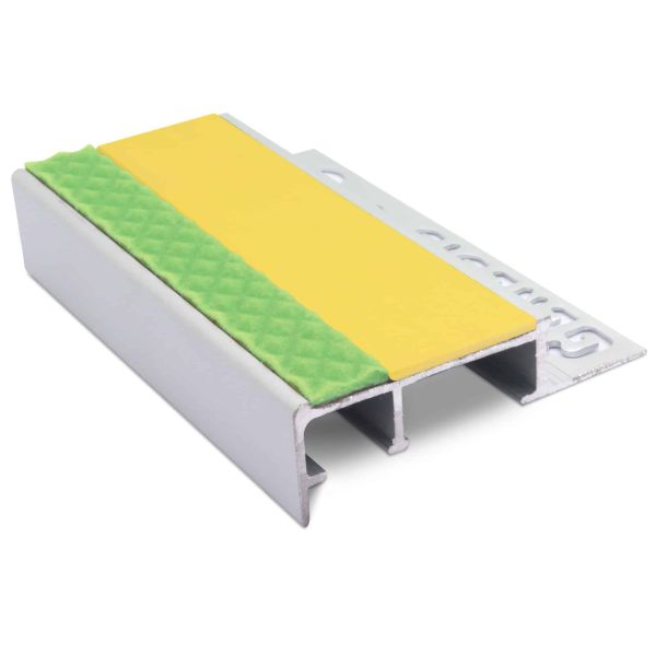 Slimline Commercial Non-slip Stair Nosing for Ceramic Tiles