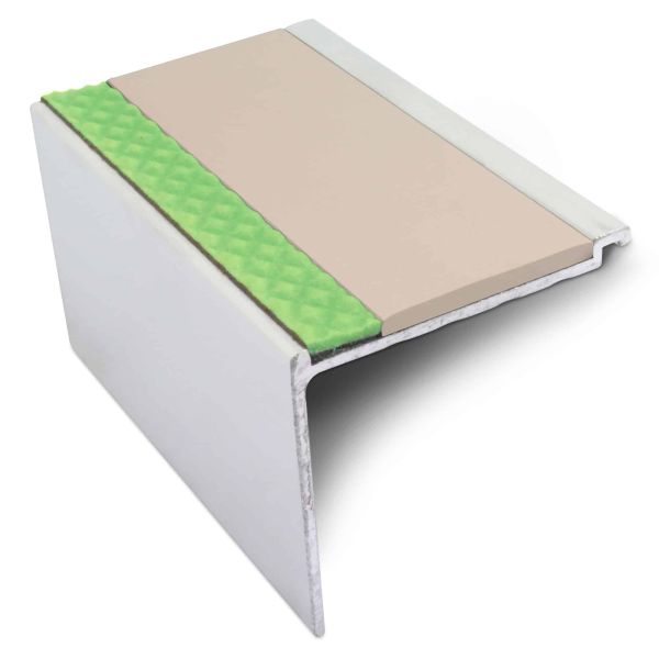 Commercial Stair Nosing  Non Slip With Pvc Insert Step Edge Protection