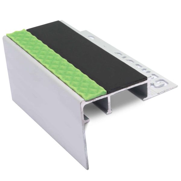 Heavy-Duty Commercial Slimline Stair Nosing - Non-Slip