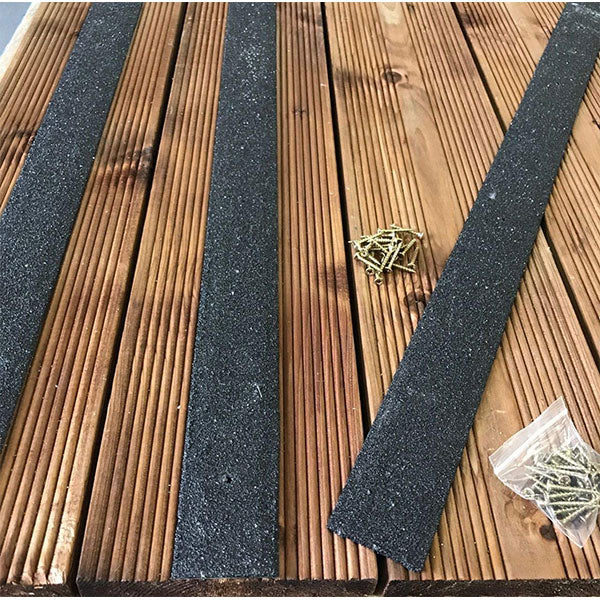 Non-slip Decking Strips for Decking Treads to Prevent Slipping