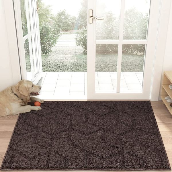 Non-Slip Washable Dirt Trapper Doormat for Clean Entrances