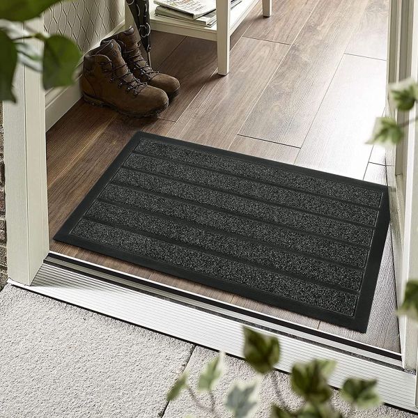 Heavy Duty Natural Rubber Non-Slip Door Mat