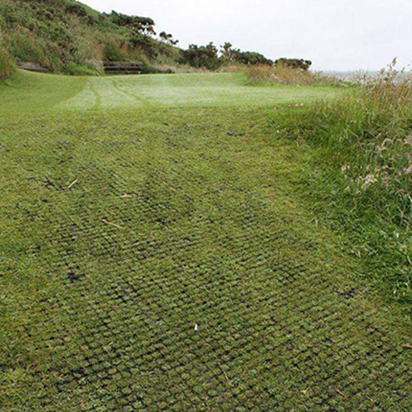 Rubber Anti-Slip Grass Matting for Public Walkways