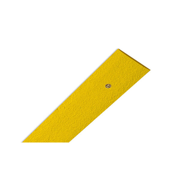 GRP Non-Slip Decking Strip for Walkways - Yellow Undrilled