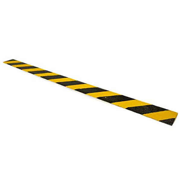 GRP Non-Slip Hazard Decking Strip - High Visibility Free Screws