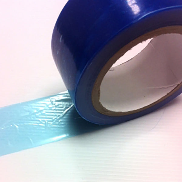 Plain Blue Low Tack Surface Protection Tape