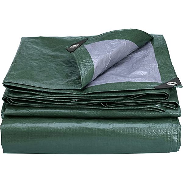 Medium-duty 140gsm Waterproof Tarpaulins Ideal for Covering Outdoor Areas