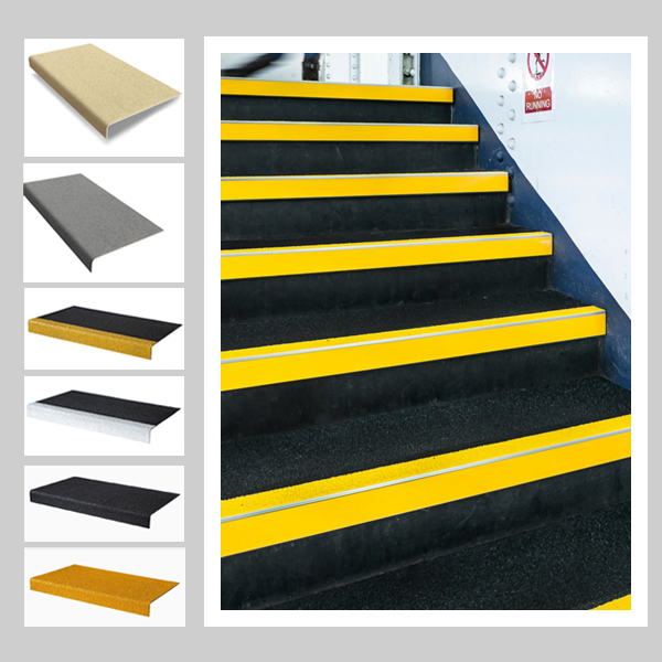 Heavy Duty Non-Slip Medium Grit Stair Tread Cover