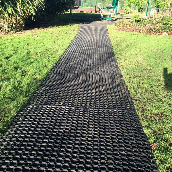 Rubber Anti-Slip Grass Matting for Public Walkways