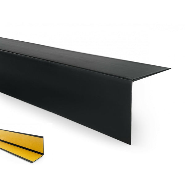 Self Adhesive PVC 90° Corner Trim – 1 Meter Plastic Angle Protector